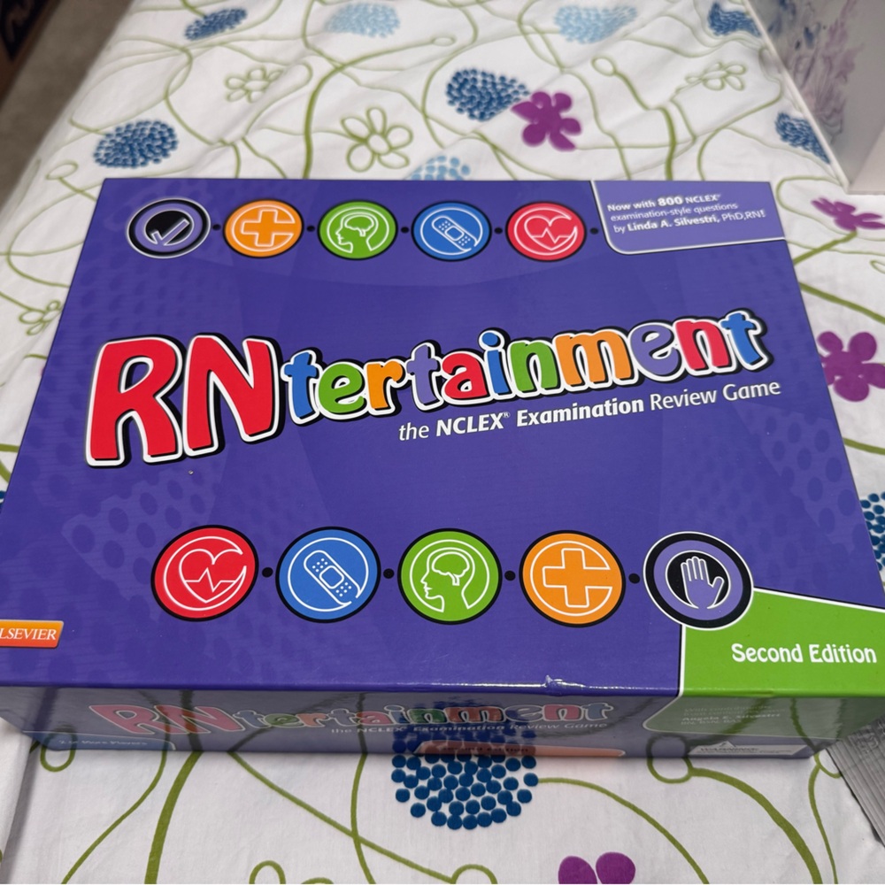 RNtertainment: The NCLEX Examination Review Game - LIKE NEW